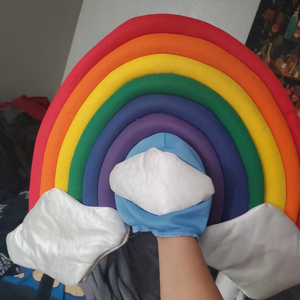 Colorful Rainbow Hat